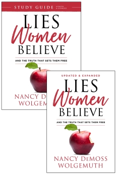 Lies Women Believe + Study Guide for Lies Women Believe - 2 book set