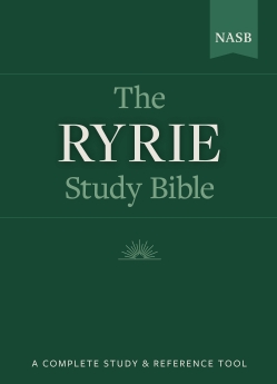 The Ryrie NAS Study Bible Red Letter Indexed