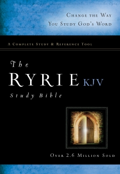 The Ryrie KJV Study Bible Red Letter Indexed