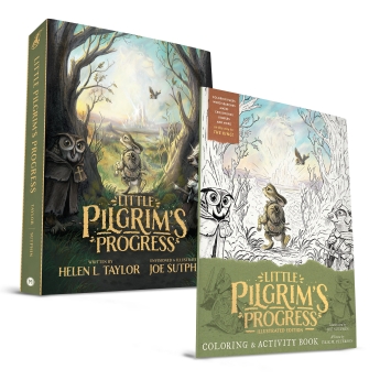 Little Pilgrims Progress (Illustrated) & Activity Book Bundle