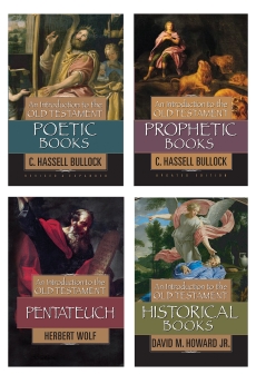 Introduction to the Old Testament, set of four books (Prophetic, Poetic, Pentateuch, Historical)