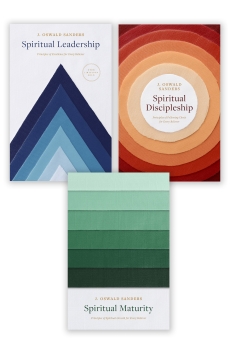 Spiritual Leadership, Spiritual Discipleship, Spiritual Maturity Set of 3 Sanders books